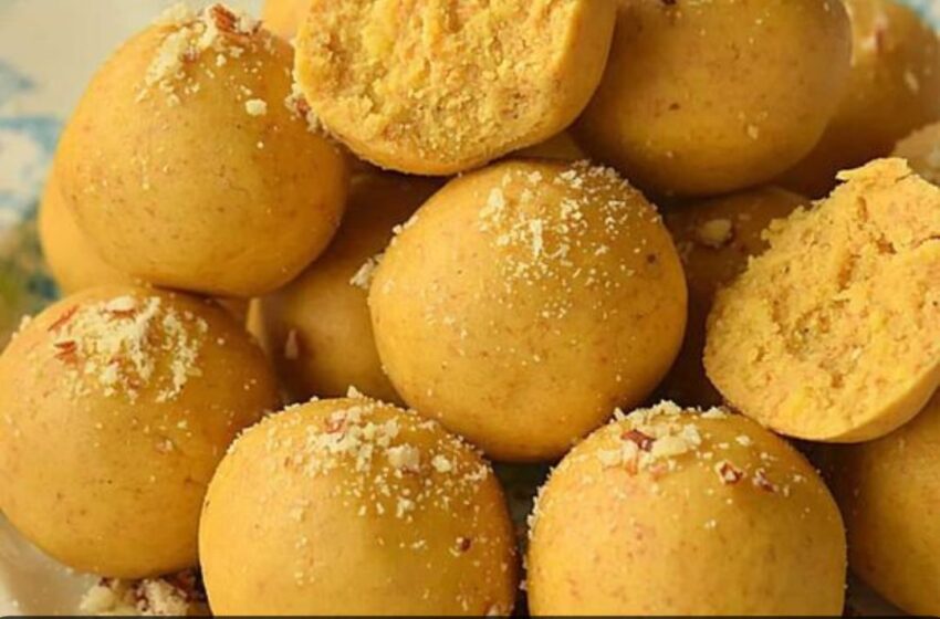 1 किलो बेसन के लड्डू बनाने की विधि Besan Ladoo Recipe